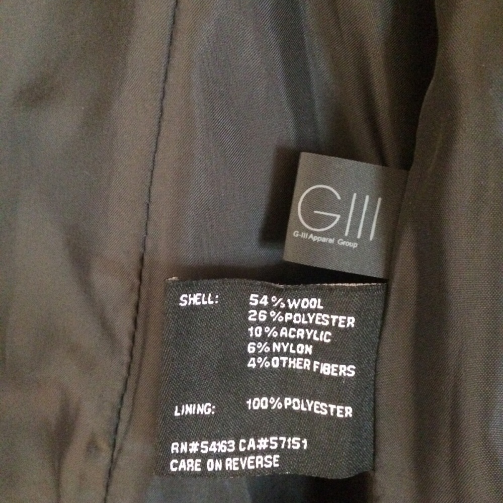 BRAND NEW Black Rivet Red Pea Coat, medium - Picture 7 of 11